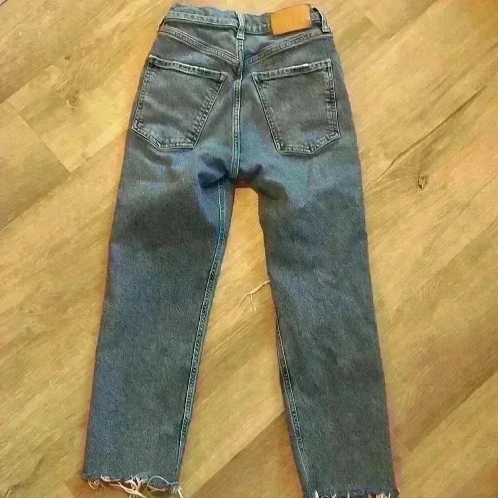 Citizens of Humanity Daphne Cropped High-Rise Stovepipe Jeans sz 23 - Picture 8 of 12